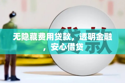 平乐无隐藏费用贷款，透明金融，安心借贷