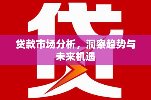 平乐贷款市场分析，洞察趋势与未来机遇