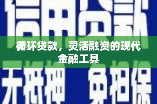 平乐循环贷款，灵活融资的现代金融工具