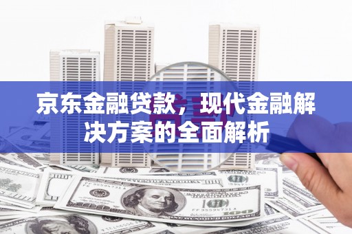 平乐京东金融贷款，现代金融解决方案的全面解析